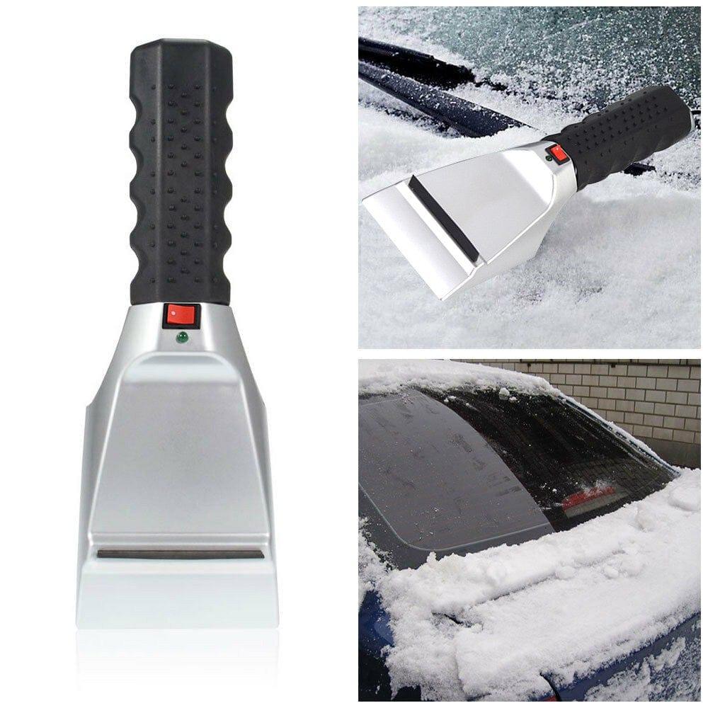 Lighteme Auto-Schaber, 12 V, beheizt, elektrisch, für die Windschutzscheibe, Eiskratzer, Schneeschmelzer, Entfernung 