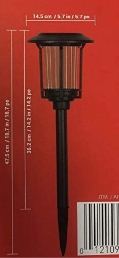 Lighteme Solar LED Large Pathway Lights 10 Lumen  - 6 Pack