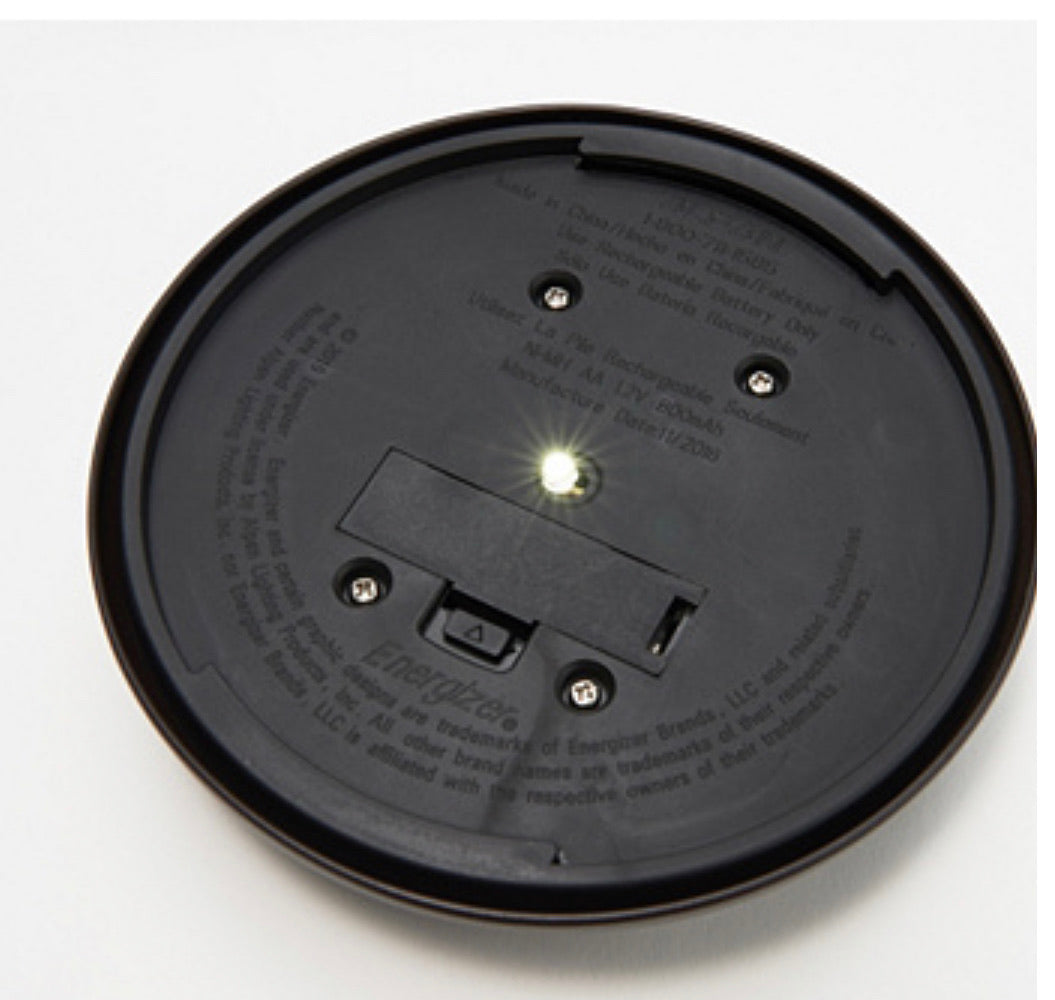 Lighteme 16-teilige Solar-Wegeleuchten aus Glas und Aluminium, 16 Lumen