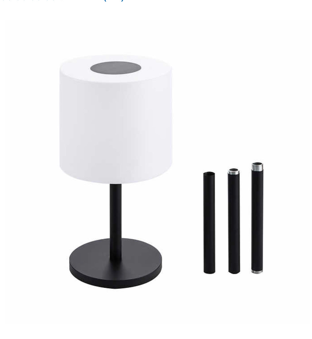 Lighteme Solar Powered Patio Outdoor Floor Lamp
