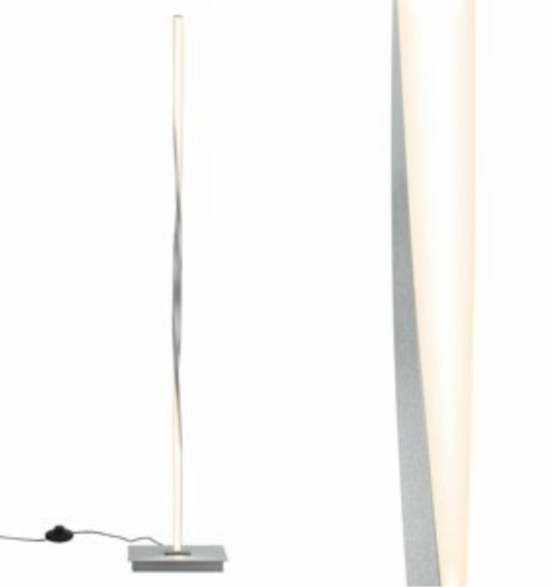 Lighteme Modern LED Floor Lamp for Living Room Bright Lighting - 48" Tall Light-Dimmable