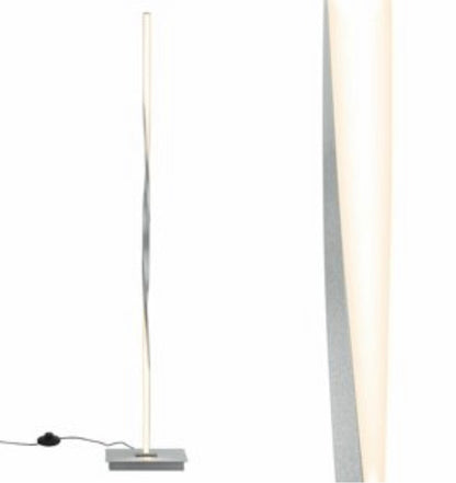 Lighteme Modern LED Floor Lamp for Living Room Bright Lighting - 48" Tall Light-Dimmable