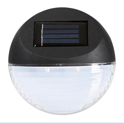 Lighteme Black  Deck Solar Lights Powered  LED  Utility Light 4 Pack