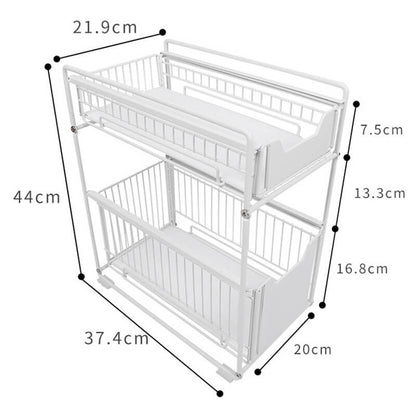Étagère de rangement en fer pour cuisine Lighteme