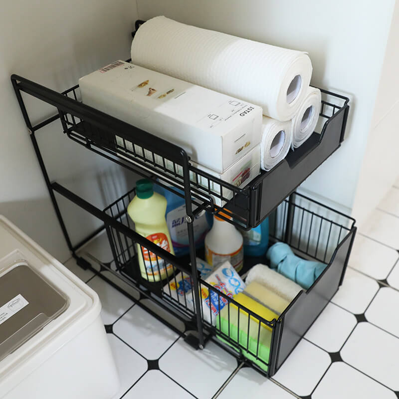 Étagère de rangement en fer pour cuisine Lighteme