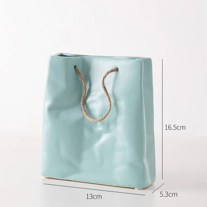 Vases en céramique Lighteme en sac en papier