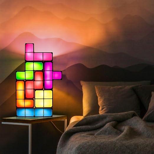 Lampe d'ambiance rétro Tetris de Lighteme 