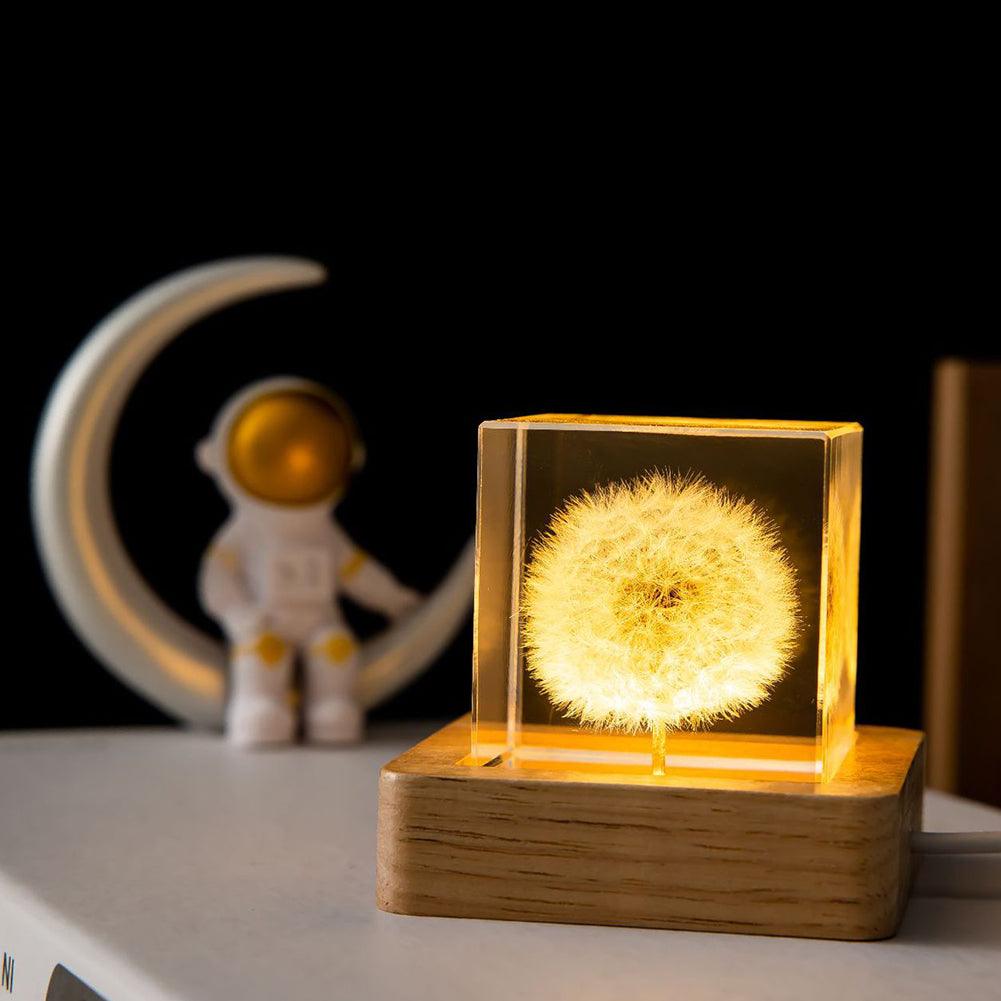 Lighteme Mini-Nachtlicht mit Kristallkugel