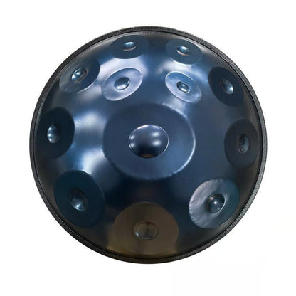 MiSoundofNature Custom Handpan Drum 22 Inch 14(12+2) Notes F3 Nitrided Steel Percussion Instrument