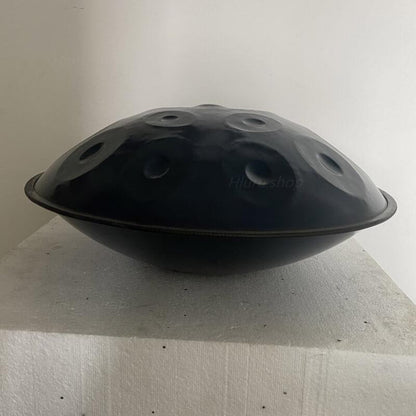 MiSoundofNature Custom Handpan Drum 22 Inch 14(12+2) Notes F3 Nitrided Steel Percussion Instrument
