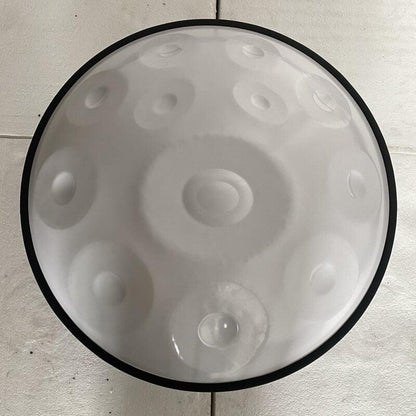 Lighteme Maßgeschneiderte Handpan 22 Zoll 14(12+2) Noten F3 Standardversion Edelstahl-Schlaginstrument