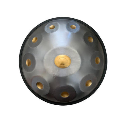 King Customized Skala F3 Low Pygmy 22 Zoll 10/10+2 Noten Handpan aus Edelstahl/Nitridstahl Hang Drum Instrument 