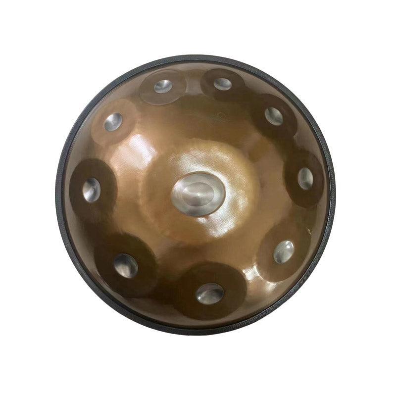 King Customized Skala F3 Low Pygmy 22 Zoll 10/10+2 Noten Handpan aus Edelstahl/Nitridstahl Hang Drum Instrument 