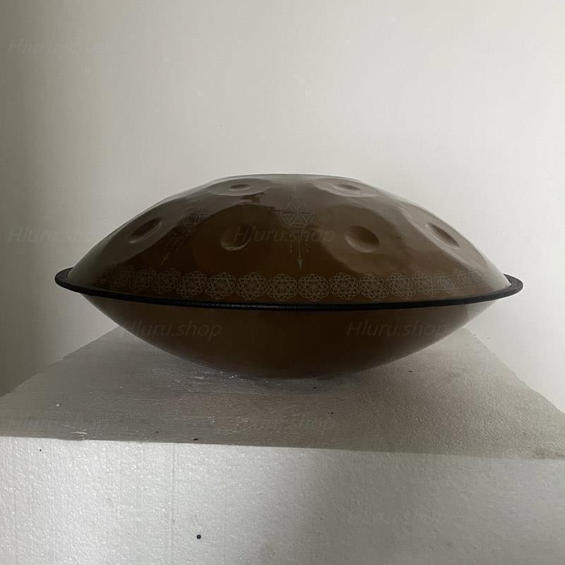 Life of Flower Custom Handmade F3 22 pouces 14(12+2) Notes en acier inoxydable en Handpan Instrument