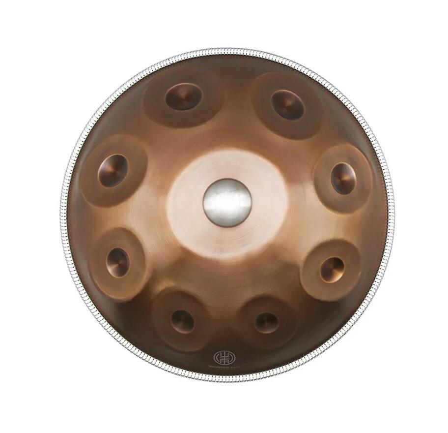Mountain Rain Custom 22 Inch F3 Dorian Scale Stainless Steel Handpan Drum Percussion Instrument