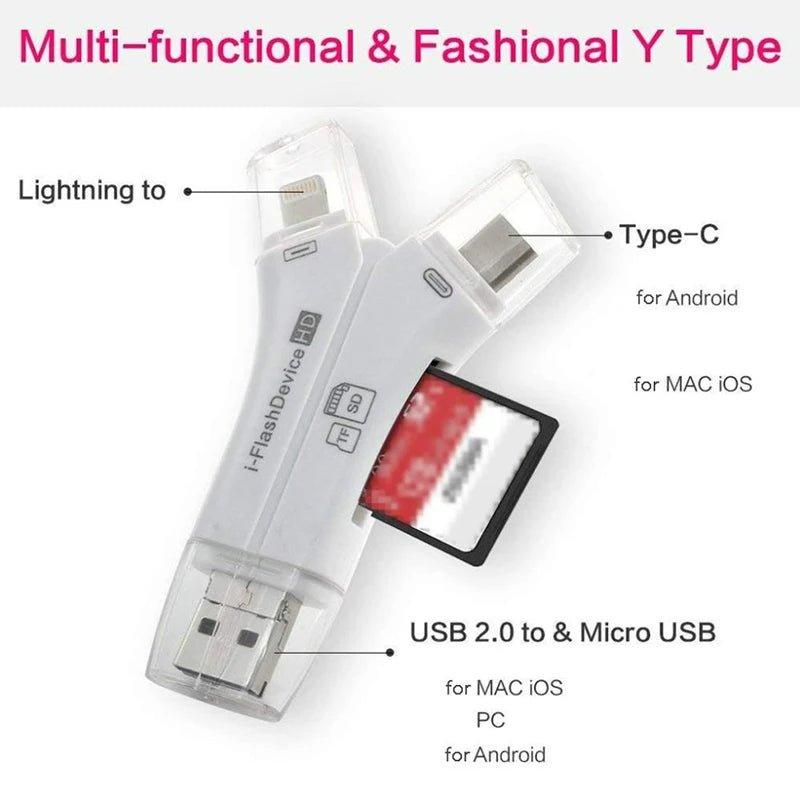 Clé USB Lighteme 4 en 1