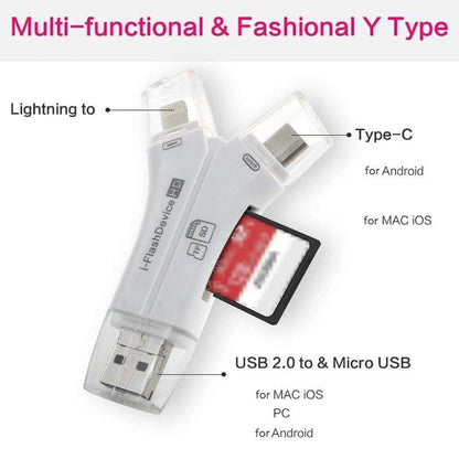 Clé USB Lighteme 4 en 1