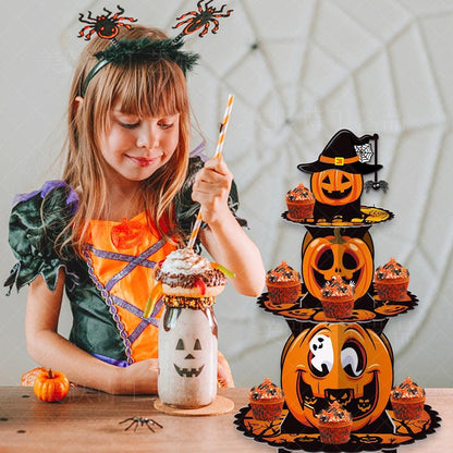 Lighteme Cupcake-Ständer mit Halloween-Motiv