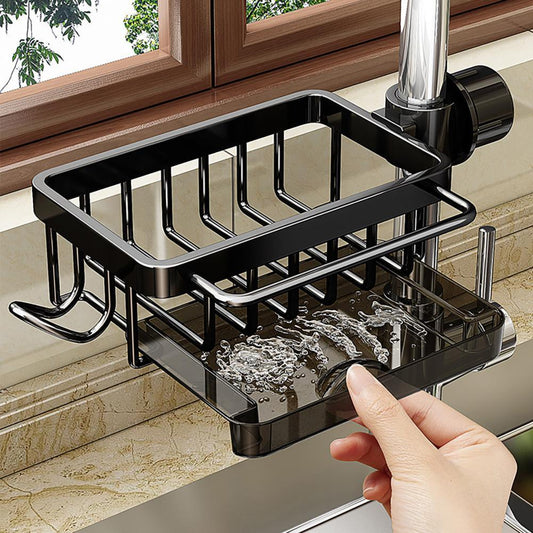 Organisateur d'évier en aluminium Lighteme