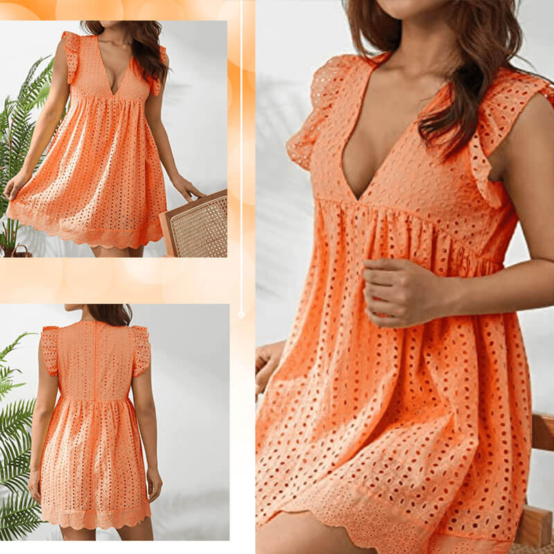 Lighteme Romper Dress with Shorts
