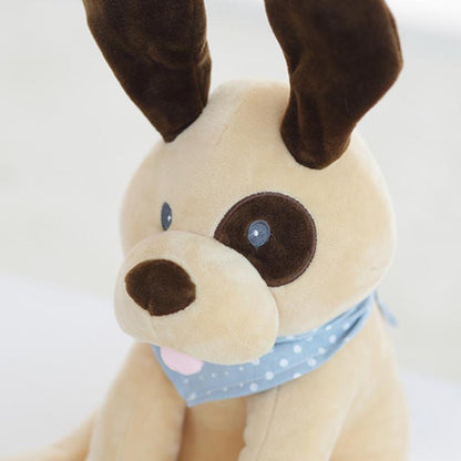 Lighteme Peek-a-Boo Animated Talking & Singing Puppy Dog Plush Toy [Limited Edition]