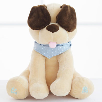 Lighteme Peek-a-Boo Animated Talking & Singing Puppy Dog Plush Toy [Limited Edition]