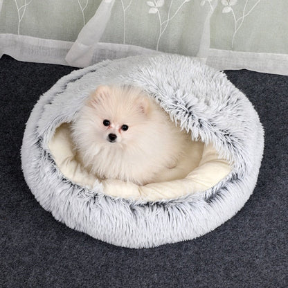 Lit grotte Lighteme Snuggle pour chats et petits chiens