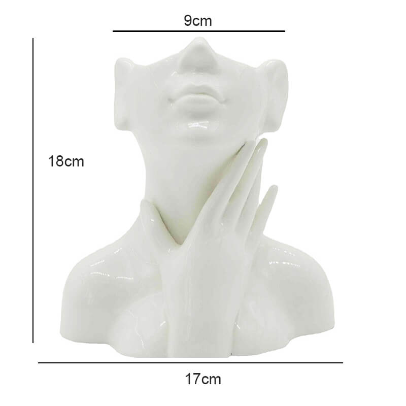 Lighteme Portrait Art Ceramic Vases