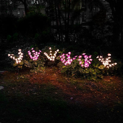 Lighteme 2 Pack Solar Orchid Flower Lights -40 Flowers