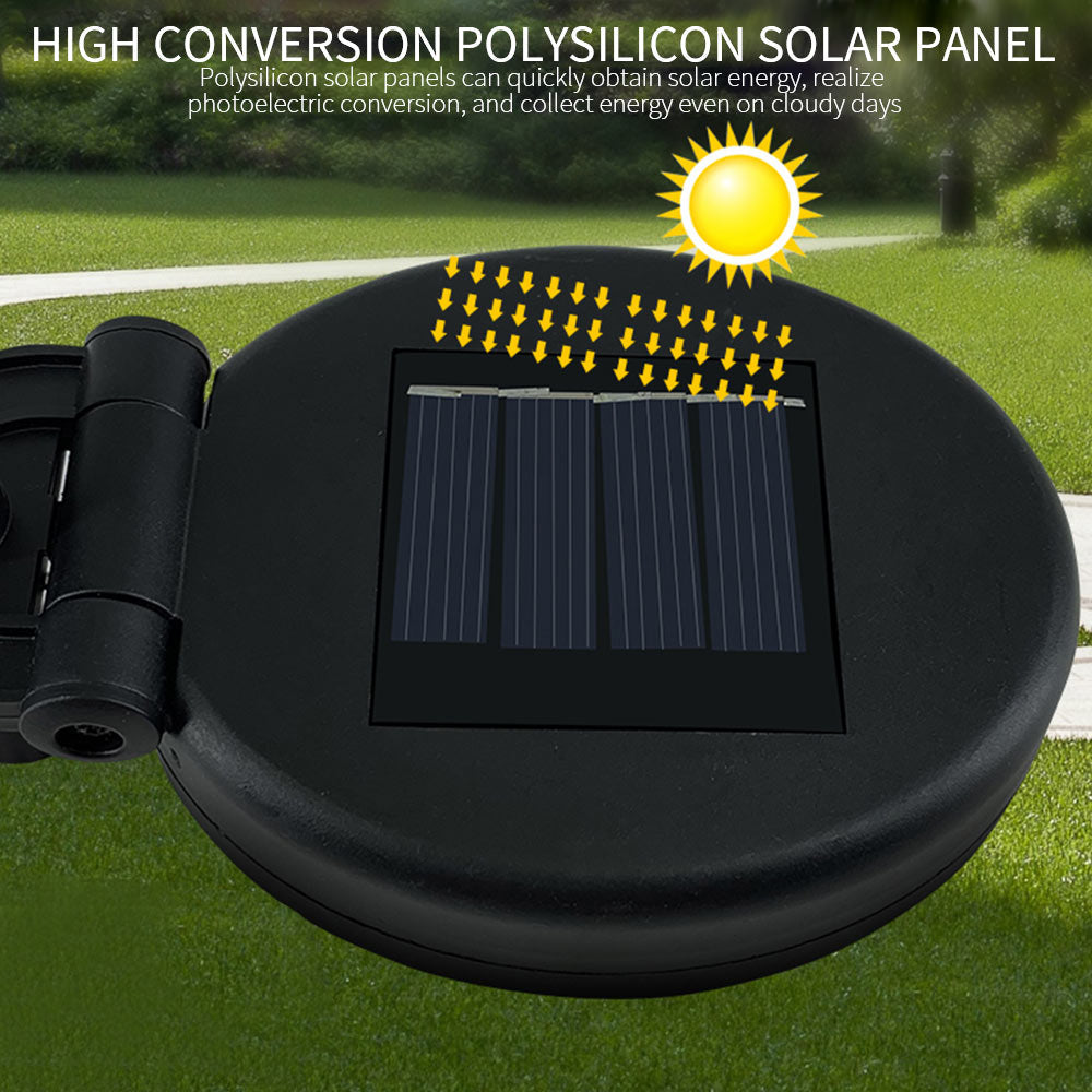 Lighteme 4 Pack Solar Common Calla Lamp Four Color LED