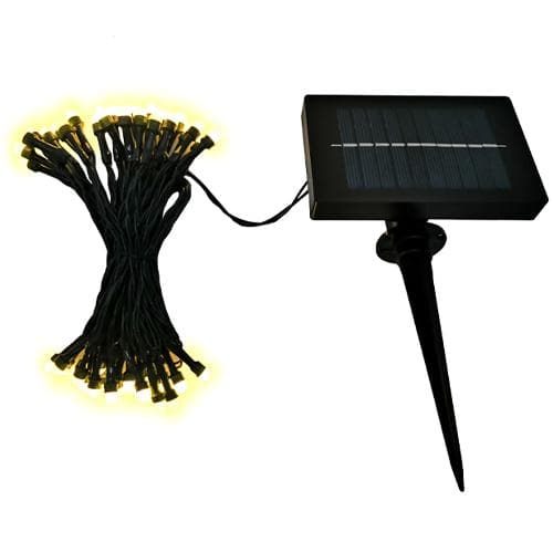 Lighteme Warm White LEDs Solar Christmas Light String