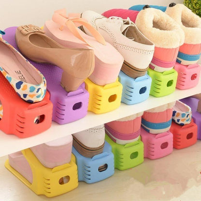 Lighteme Easy Magic Shoes Organizer-Double your shoe storage space in a snap! (5 pcs in one package)