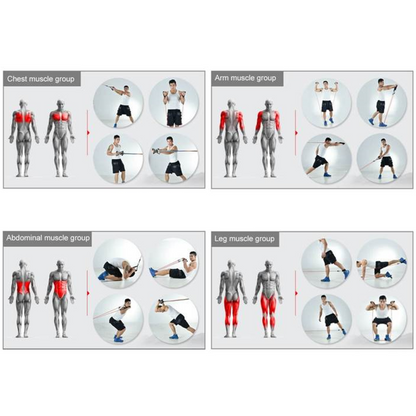 ResiBands 11Pc Resistance Bands Set - Official Retailer