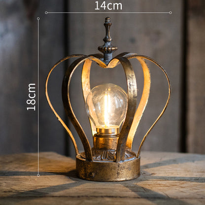 Lighteme Retro Iron Night Lamp