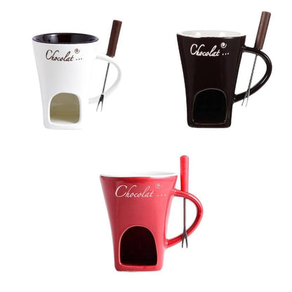 Tasse à fondue multifonctionnelle Lighteme | Parfait pour le chocolat, le fromage, les bougies faites maison et plus encore