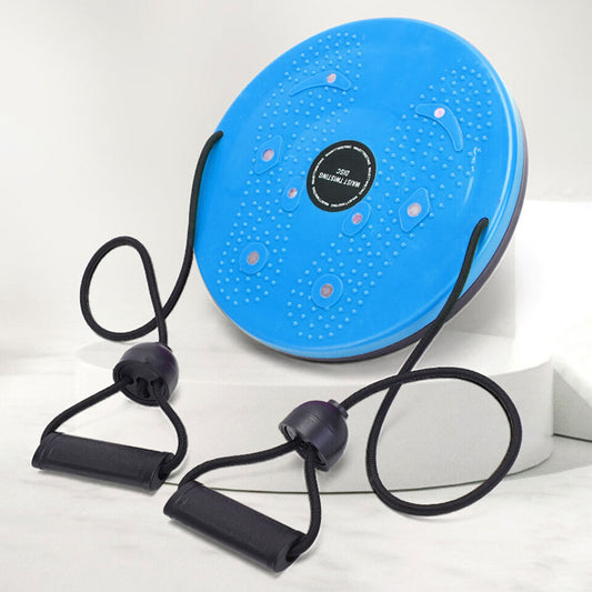 Lighteme Curve Shaper - Disque de torsion pour la taille avec poignées pour l'amincissement, le fitness et l'entraînement de base