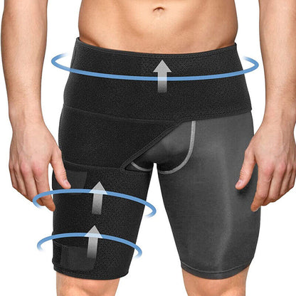 Lighteme Hüftstütz-Kompressionsgürtel – verstellbare Stützbandage für natürliche Bewegung während der Arbeit