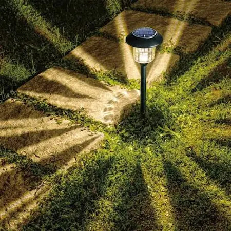 Lighteme Solar-LED-Wegeleuchten, ölgeriebene Bronze (6er-Pack)