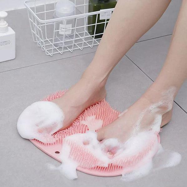Brosse à dos et à pieds Lighteme pour la douche