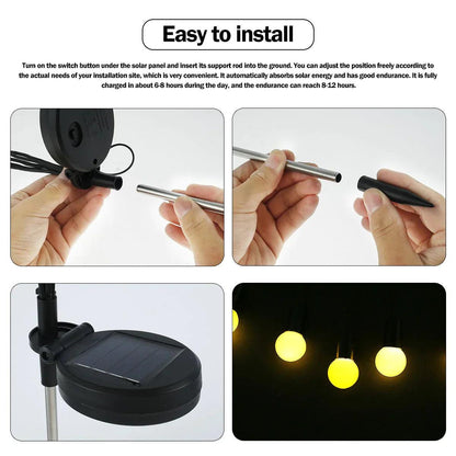 Lighteme  Fire fly Solar Powered Garden Lights | BUY 1 GET 2 SETS