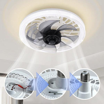 Ferngesteuerter, verstellbarer Deckenventilator von Lighteme – 1 KAUFEN, 1 GRATIS