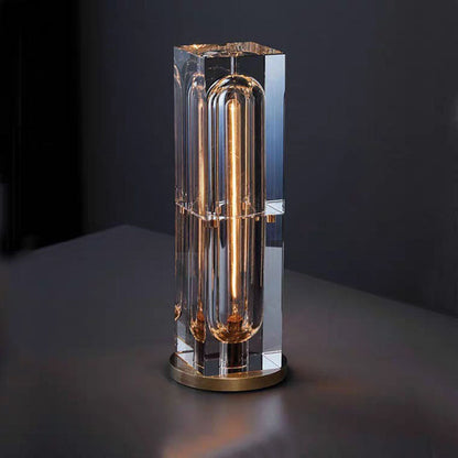 Lighteme Square Crystal Table Lamp