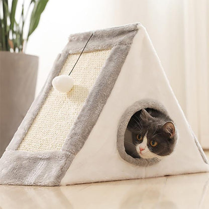 Lighteme Amazing Cat Tent With Ball And Scratcher (2 colors)