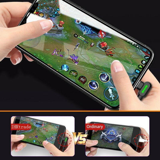 Lighteme Titan Unbreakable 90 Degree Plug Fast Charging Cable
