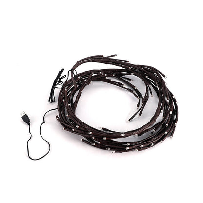 Lighteme Branch Rattan String Lights