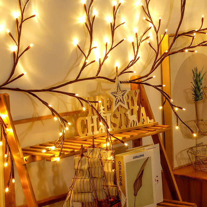 Lighteme Branch Rattan String Lights