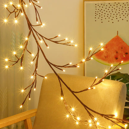 Lighteme Branch Rattan String Lights
