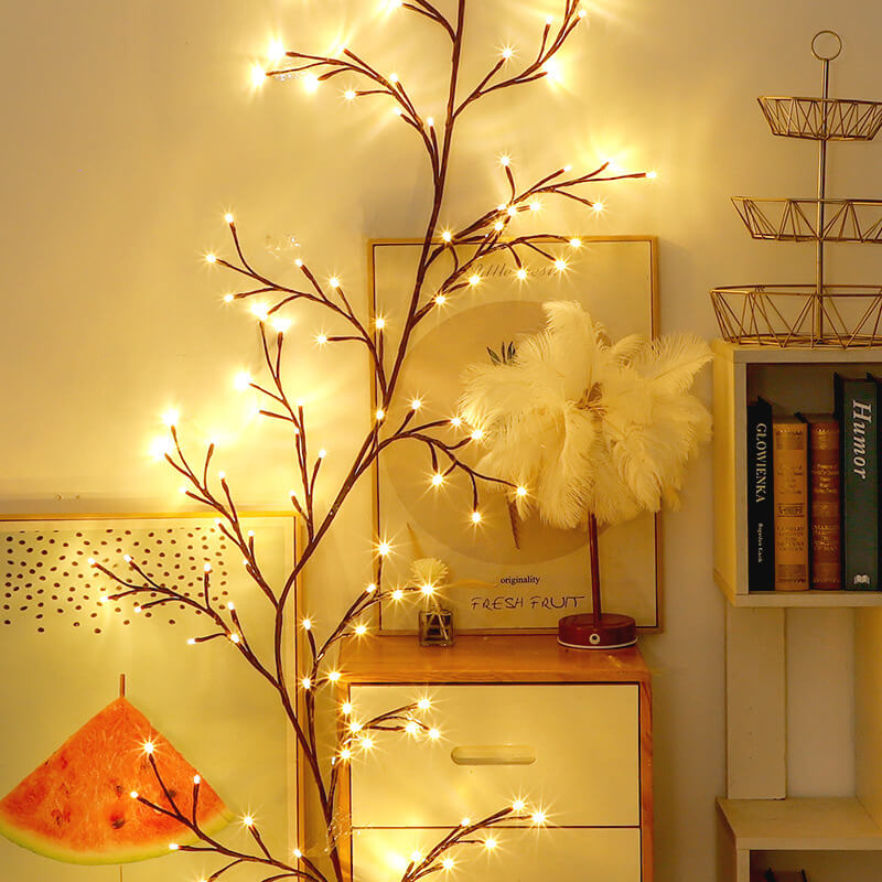 Lighteme Branch Rattan String Lights