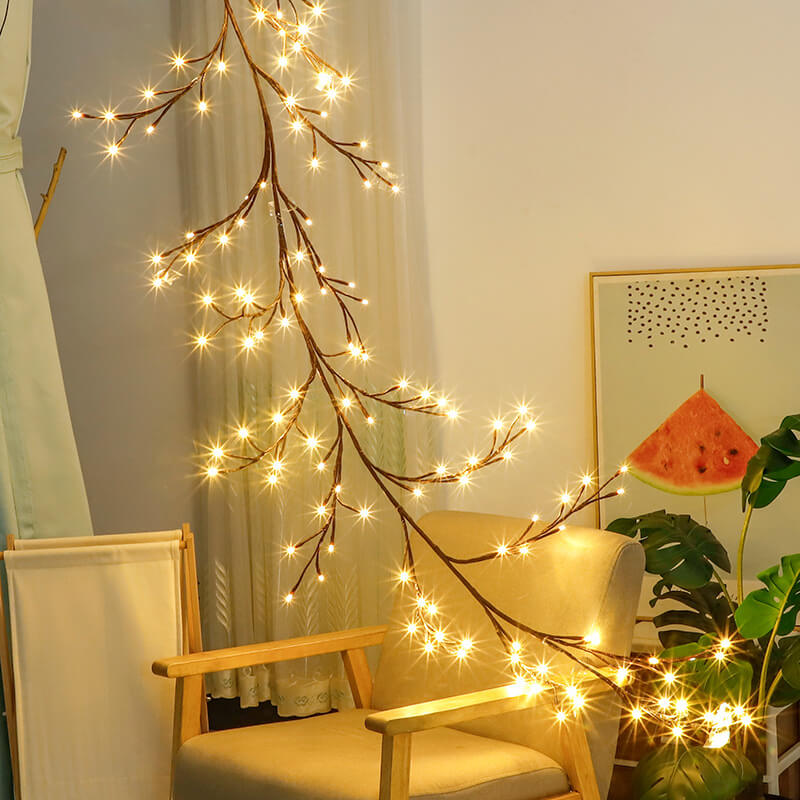 Lighteme Branch Rattan String Lights