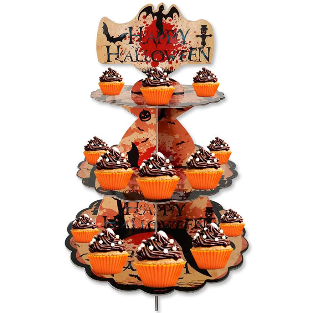 Lighteme Cupcake-Ständer mit Halloween-Motiv